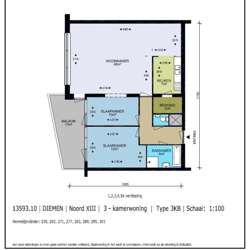 Appartement in Diemen