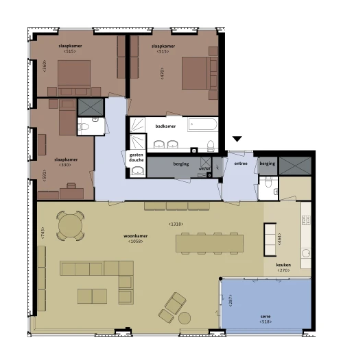 Appartement in Almere
