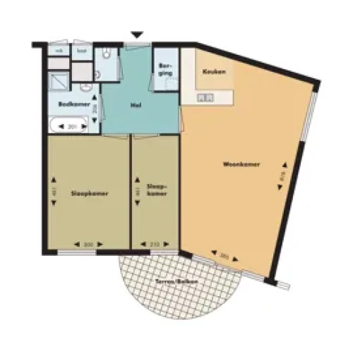 Appartement in 's-Hertogenbosch